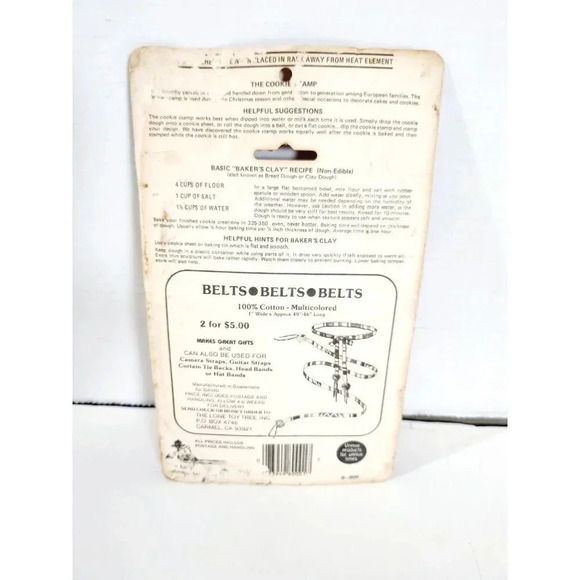 Vintage Capers Co. Christmas Cookie Cutters & Stamps - Santa, Snowman+ 1… - Picture 5 of 5